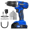 AVID POWER 20V MAX Power Drill Kit, Cordless Drill Set