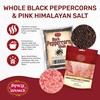Spicy World Whole Black Peppercorns 16 Oz + Himalayan Pink