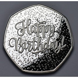The Commemorative Coin Company 13th Birthday Silver Commemorative. 13 Years 'And Counting' Gift/Present Congratulations/Party/Celebration/Ideas Son/Daughter/Grandson/Granddaughter