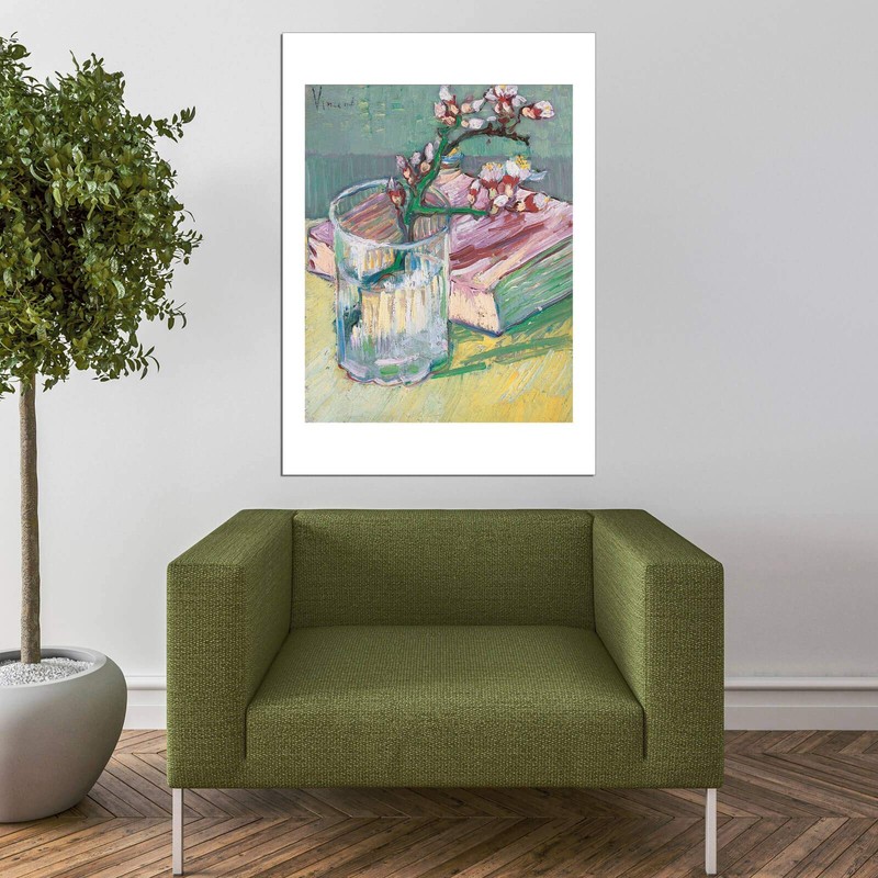 Spiffing Prints Vincent Van Gogh - Blossoming Almond Branch in