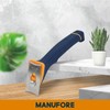 MANUFORE Soft Grip Contour Paint Scraper with 6 Different Blade