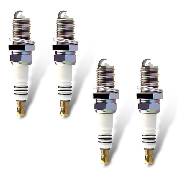 awlbed 4 PCS Auto Spark Plugs, Durable Vehicle Spark Plug