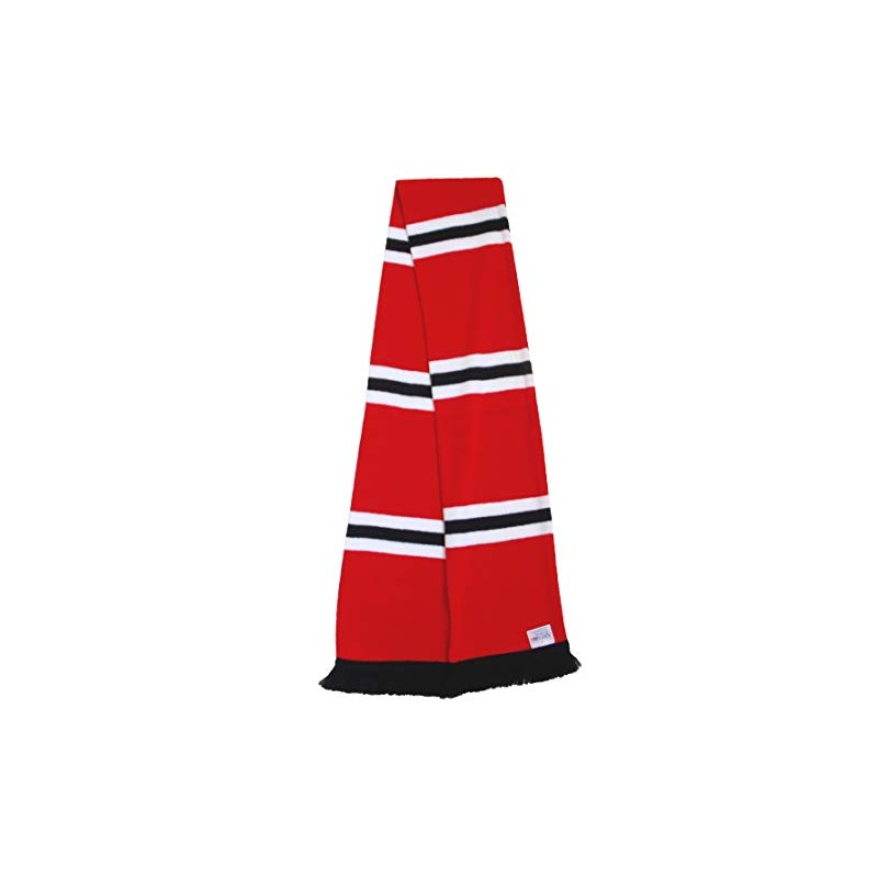 Sunderland Fans Retro Style Red, White and Black Scarf