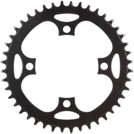 M-Wave Unisex Adult PD-R4-S-NW E-Bike Chainring, for 1/2 x 3/32 & 11/128 Inch Chains, for Brose, Bosch, Shimano... Bolt Circle 104 mm, Black, 20 x 20 x 1 cm