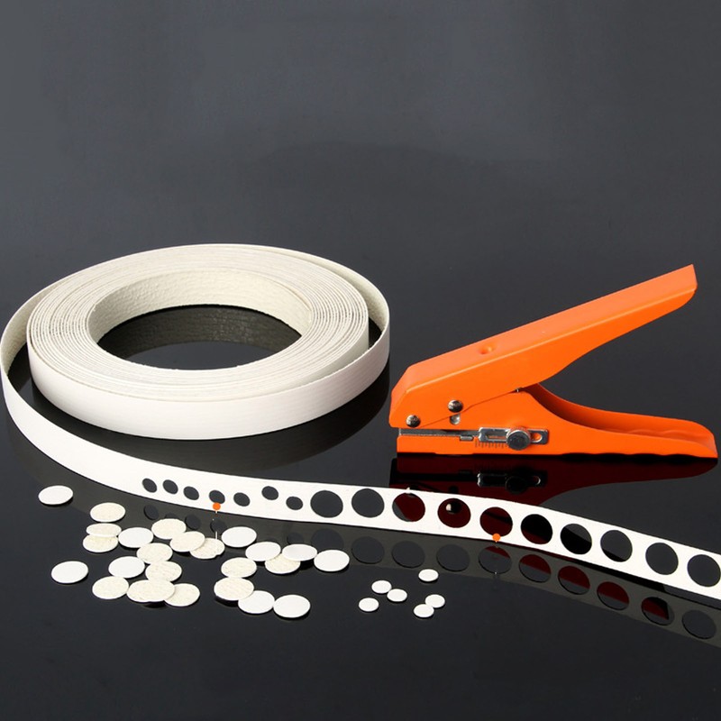 Single Hole Punch Heavy Duty Handheld Edge Banding Punching Pliers