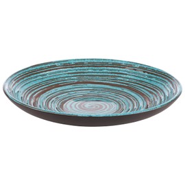 APS 85204 Melamine Plate Cancun / Serving Plate for Many Foods, 25.50 cm x 25.50 cm x 4.50 cm