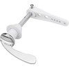 WchoeSS Toilet Flush Handle, Alloy Toilet Cistern Lever Flush Handle