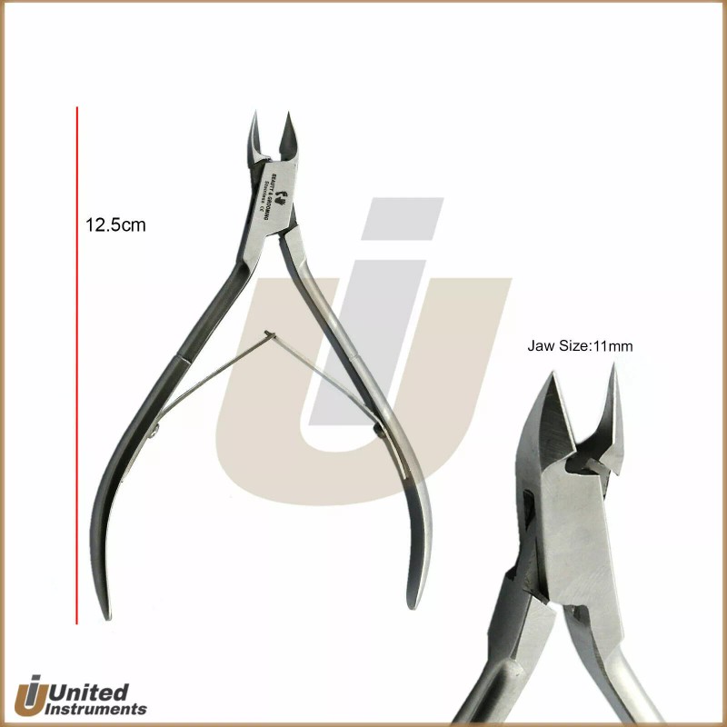 Medentra Podiatry Basic Nail Surgery Instruments Toe Nail Removal Cutter