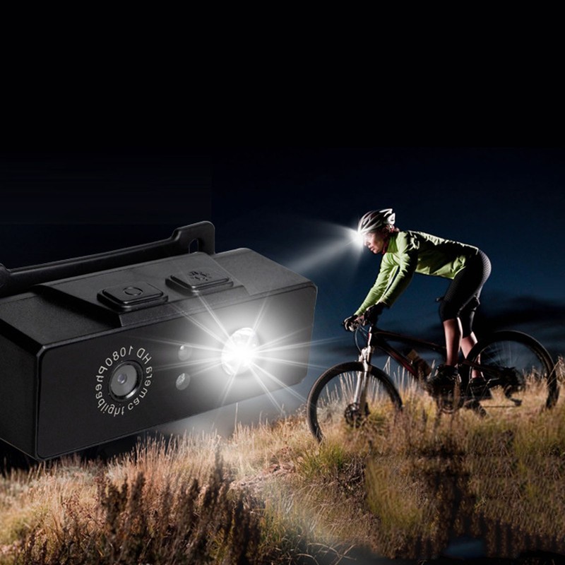 LED Headlamp Camera 2MP 1080P Night Vision IP68 Waterproof Head