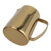 Milk Frothing Pitcher 304 Stainless Steel Coffee Steaming Pitcher Multipurpose