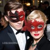 2 Antifaz Fiesta Mascaras Halloween Pareja Carnaval Cosplay