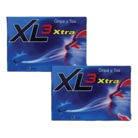 Xl-3 Xtra 12 Caps Dextrometorfano Fenilefrina Clorfenamina