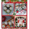 BLAZOR 20PCS Glitter Large Poinsettia Christmas Artificial Flowers Christmas Tree