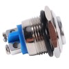 Push Switch, Waterproof Momentary Metal Push Button Bell Push Switch