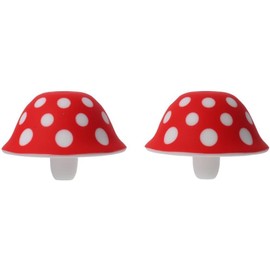 Maommadio Embudo de Hongos, Mini Embudo de Silicona Plegable para el hogar, Embudo de Hongos de Silicona de Boca Ancha, embudos Plegables para Uso en Cocina, Botellas de llenado, sin BPA (2 Piezas)