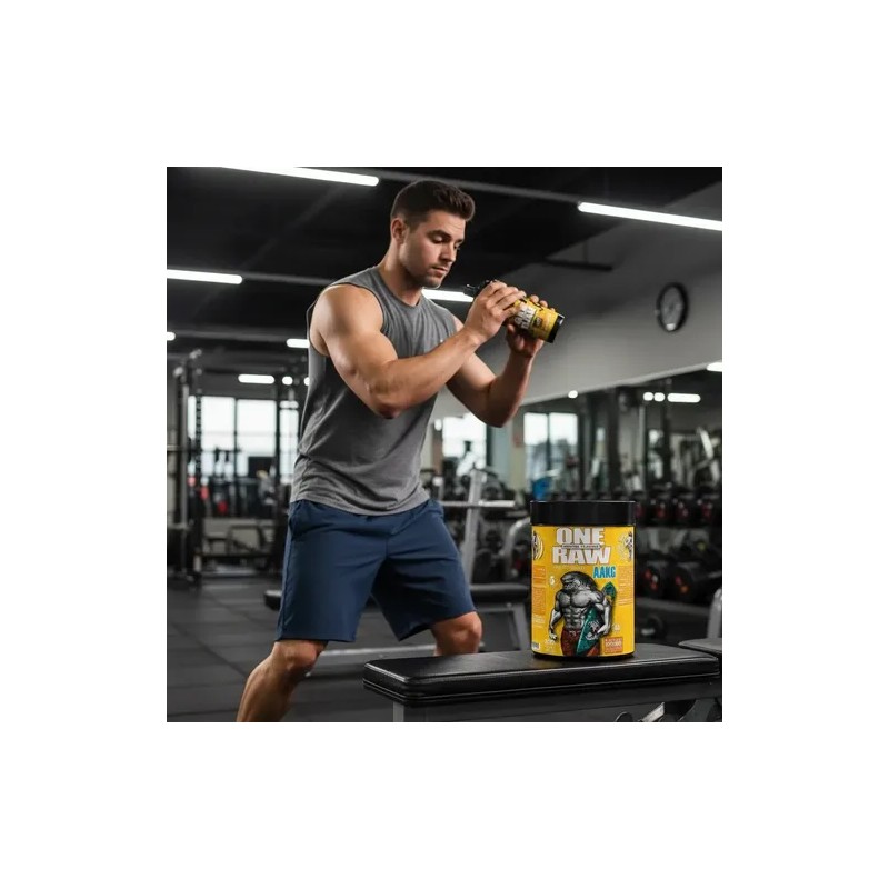 L-arginina Platinum One Raw Gym Polvo 60 Serv.