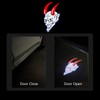 MXGAIC 2Pcs Car Door Lights Compatible With Challenger 2015-Present. Personality