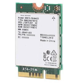 RiToEasysports Tarjeta WiFi, Velocidad 433Mbps Doble Banda 2.4G 5G Adaptador M.2 Interfaz para Escritorio for Gaming Oficinas Hogar Usuarios Domésticos