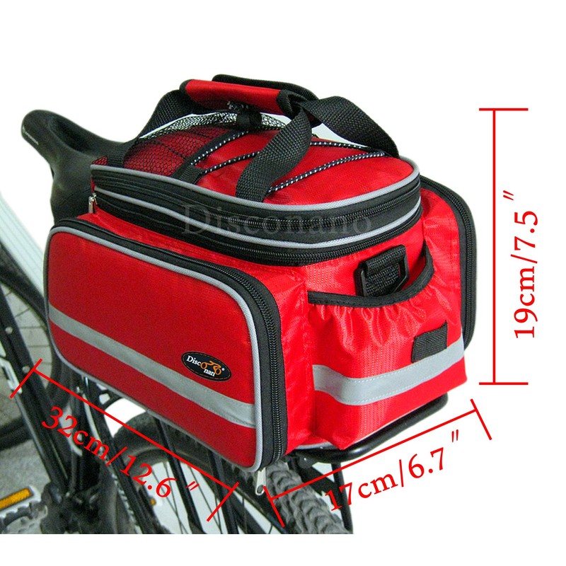 Disconano Waterproof Multi Function Excursion Cycling Bicycle Bike Rear Seat