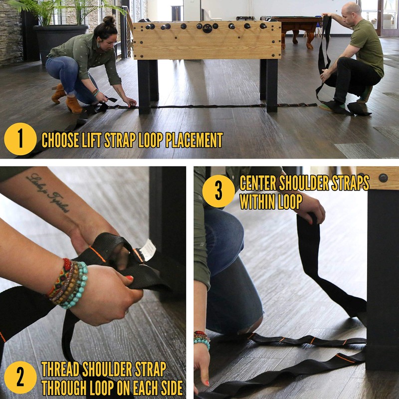 TeamStrap Moving Straps Make Lifting, Carrying and Moving Furniture, Appliances,