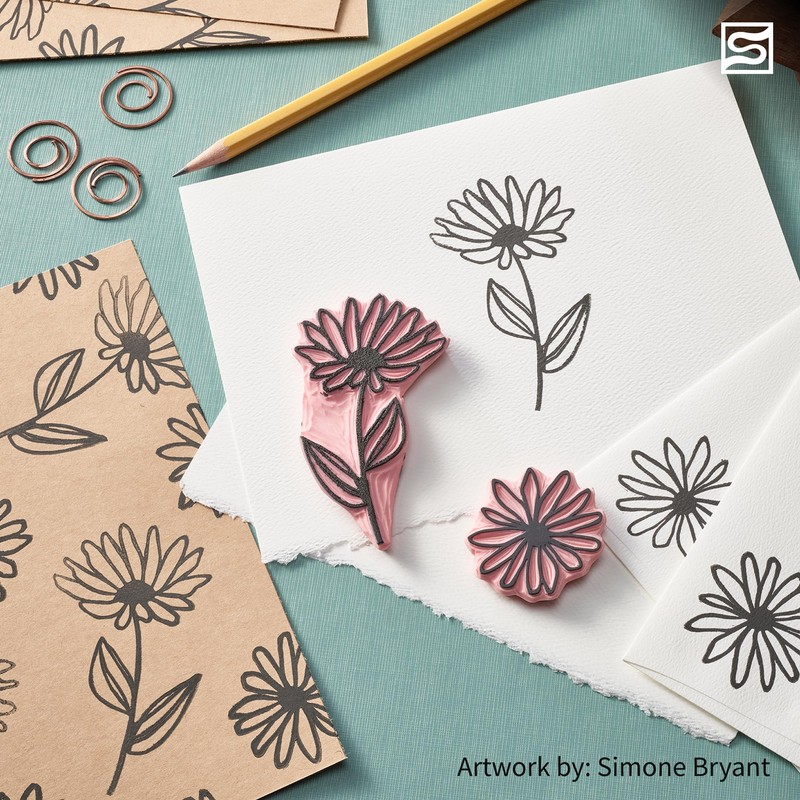 Speedball Deluxe Soft Rubber Brayer, 4-Inch (6-Pack)