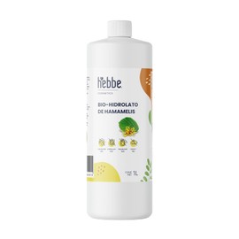 HEBBE - Hidrolato de Hamamelis 1 L | Estimula Colágeno | Fijador de Maquillaje | Ideal para Pieles Sensibles | Efecto Anti-Edad