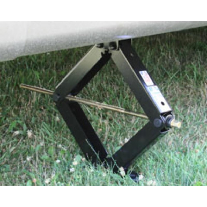 ADNIK BAL 24003D Deluxe Leveling Scissor Jack - 30", Black