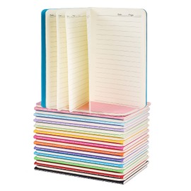 Small Lined Notepads Bulk 36 Pack Mini Pocket Notebooks Journal Set Colorful Cover Notebooks for Kids 3.5 x 5.5 Inches, 30 Sheets/60 Pages