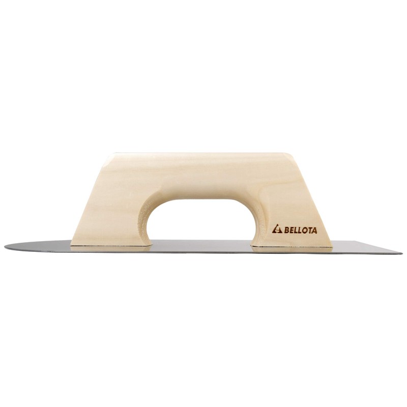 Bellota 5863 Rounded Trowel with Wooden Handle, 300 x 150
