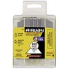 ALLWAY DSP100 3-Notch Utility Knife Blades with Clear Dispenser, Sharp