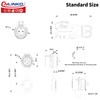 CNLINKO LP-12 IP68 Industrial Waterproof Connector Quick Plug Circular Connector