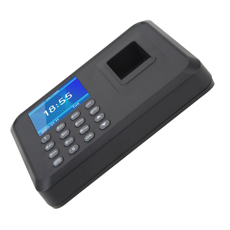 Fingerprint Attendance Machine Efficient Management Employee Checking in Recorder 100‑240V