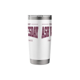 Ash Wednesday Catholic Christian Religious Saying Lent Stainless Steel Insulated Tumbler