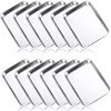 Mimorou 12 Pcs Baking Sheet Stainless Steel Cookie Sheet Small