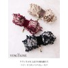 Kobe Vingtaine Pony Hook Hair Hook Tweed Ribbon Hair Accessory