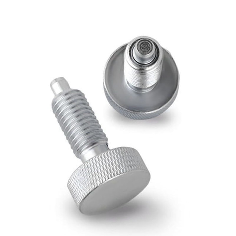 2Pcs Stainless Steel Retractable Spring Plunger, Lock Out Handle Quick