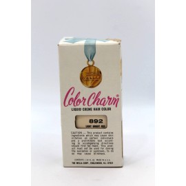 Wella Color Charm Set of 2 Vintage Color Charm Liquid Creme Hair Color 892 Light Bright Red -NOS