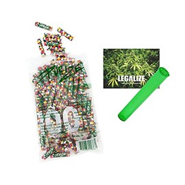 PURIZE 9 mm Activated Carbon Filter, Regular Size, Includes Joint Tube and Sticker, Choice of Quantity and Colour (50x - 420x) (AllColour, 100)