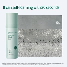 [Gift] Removes Makeup Sensitive Skin Geoskincare Gentle Volcanic Mud Self-Foaming Deep Facial Cleanser Skincare Set including Soothing and Repairing Essence
