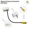 Backup Camera Harness Adapter Compatible with Chrysler 2007-2016/Dodge 2007-2012/Jeep 2007-2019,