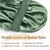 Yanibest Silk Bonnet for Sleeping Women, Double Layer Hair Satin