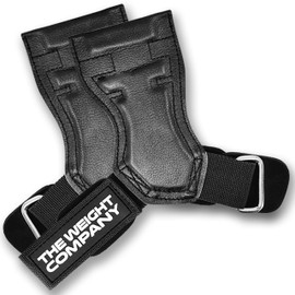 THE WEIGHT COMPANY Cowhide Leather Power Grip Pro Genuine Product (M)