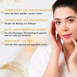 Delor Gold Hyaluronic Serum - Anti-Ageing Serum - Moisturising Serum - Hyaluronic Acid Smoothing & Firming - 50 ml