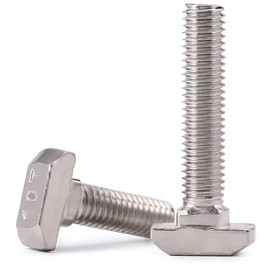 SYDARSYN Hammer Head Screws T-slot sliding screws T-slot bolts for aluminium profiles (series 30) M6 x 16 mm, 20 pieces