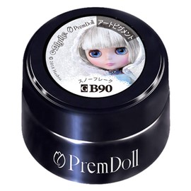PRE GEL Plymdoll Snowflake 90, DOLL-B90, 0.1 oz (3 g), Color Gel, UV/LED Compatible