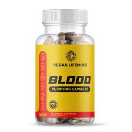 Blood Purifying Supplement Capsules for Detox and Wellness Natural Herbal Formula Daily Support for Healthy Blood and Overall Vitality