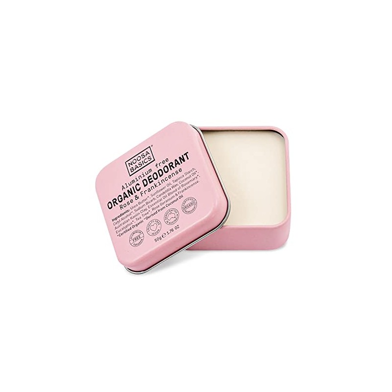 NOOSA BASICS Body Butter, Rose & Frankincense, 1.8 oz (50