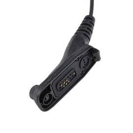 JEUYOEDE XPR 6350 Earpiece Headset with Mic Compatible with Motorola APX1000 XPR6550 XPR7350 XPR7550 XPR7550e XPR7580e Two Way Radio(Acoustic Tube)