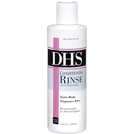 DHS Conditioning Rinse Fragrance Free Extra Body 8 oz by DHS