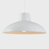 Retro Style Grey Metal Easy Fit Ceiling Pendant Light Shade